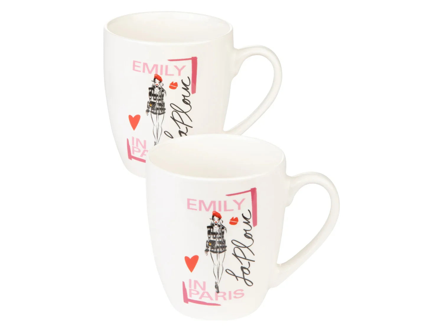 Set de tasses, assiettes ou bols Emily in Paris