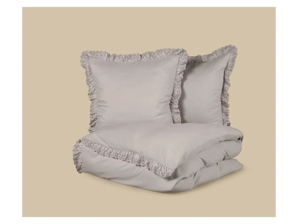 LIVARNO Parure de lit en satin de microfibre, 260 x 240 cm