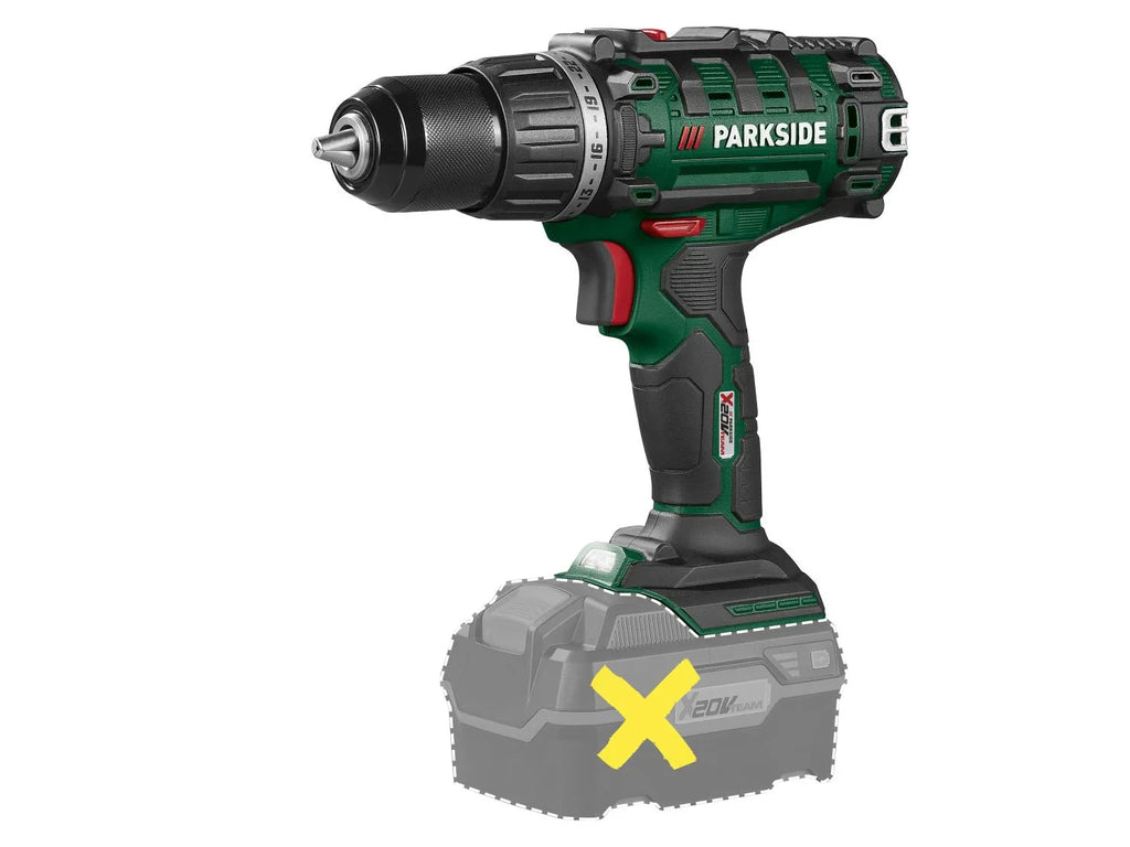 PARKSIDE Perceuse-visseuse sans fil PABS 20-Li I9, 20 V