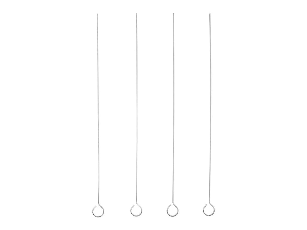 GRILLMEISTER Lot de 4 ou 6 piques  brochettes