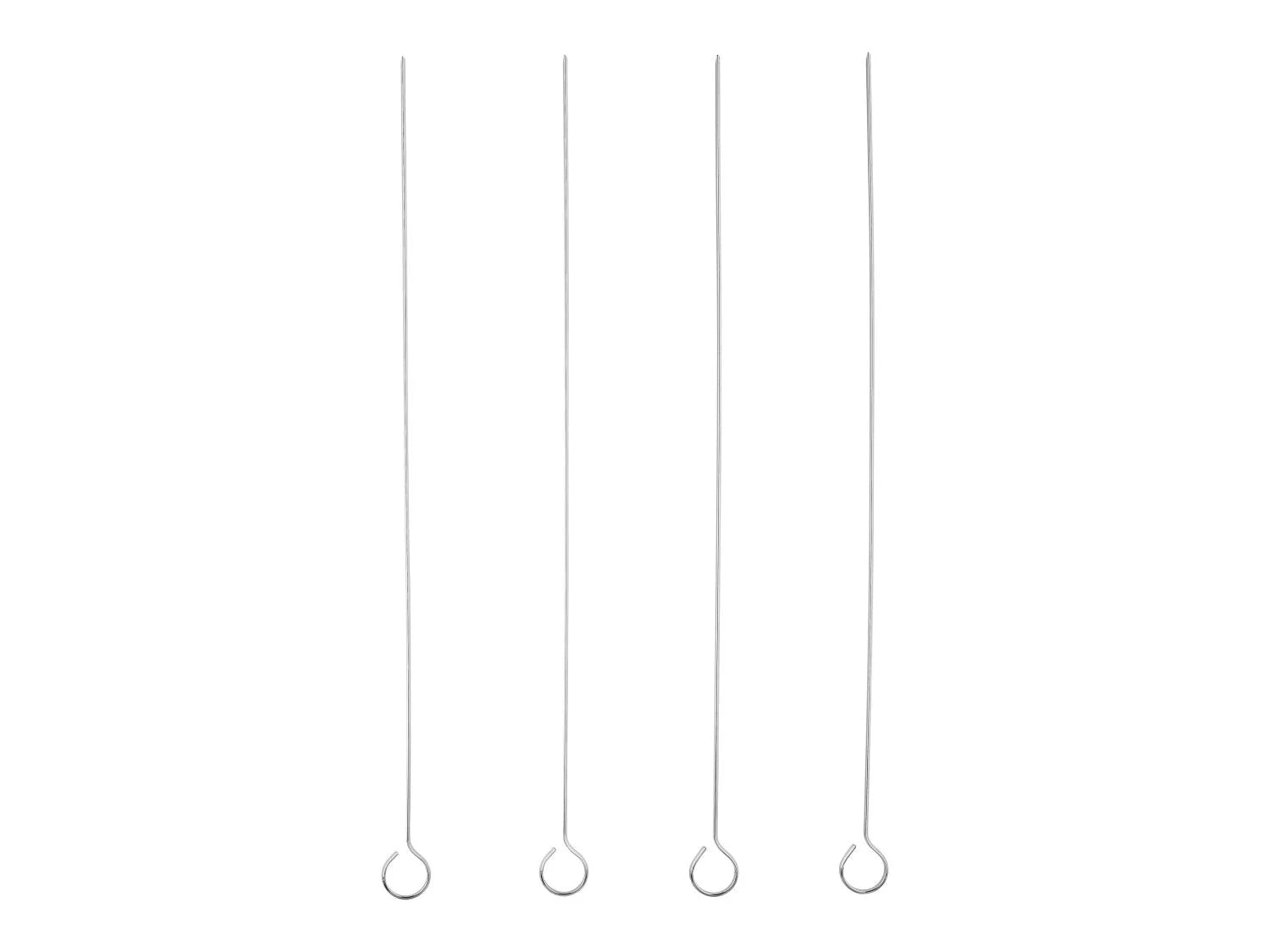 GRILLMEISTER Lot de 4 ou 6 piques  brochettes