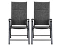 LIVARNO Lot de 2 fauteuils en aluminium Toronto