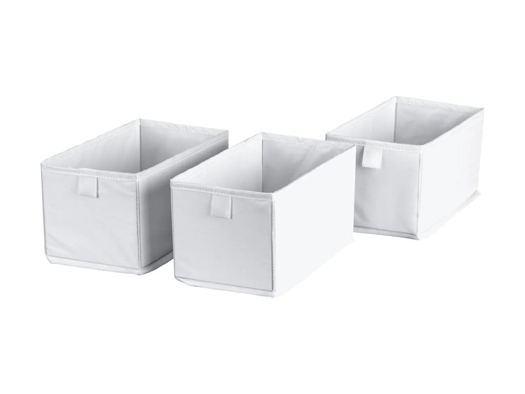 W5 Lot de 2 botes de rangement