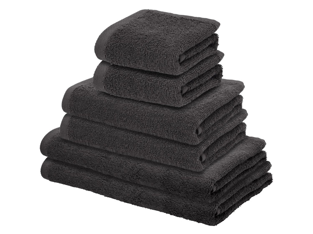 LIVARNO Set de 6 serviettes en ponge