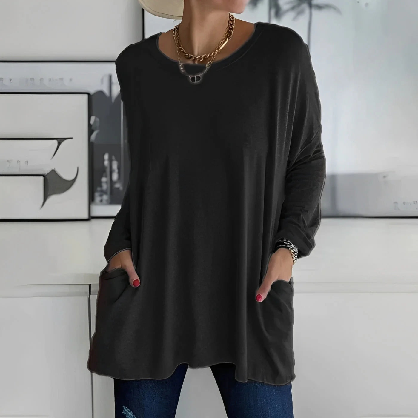 Chantelle - Chemise à manches longues avec poches