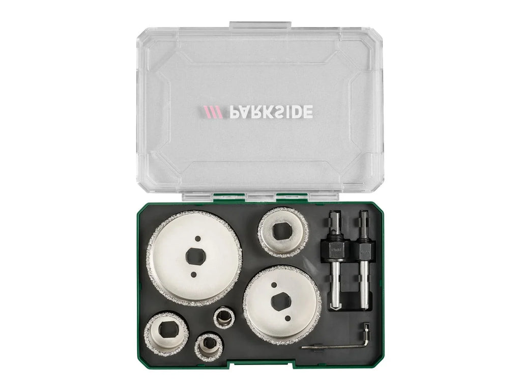 PARKSIDE Set de scies cloches, 9 pices