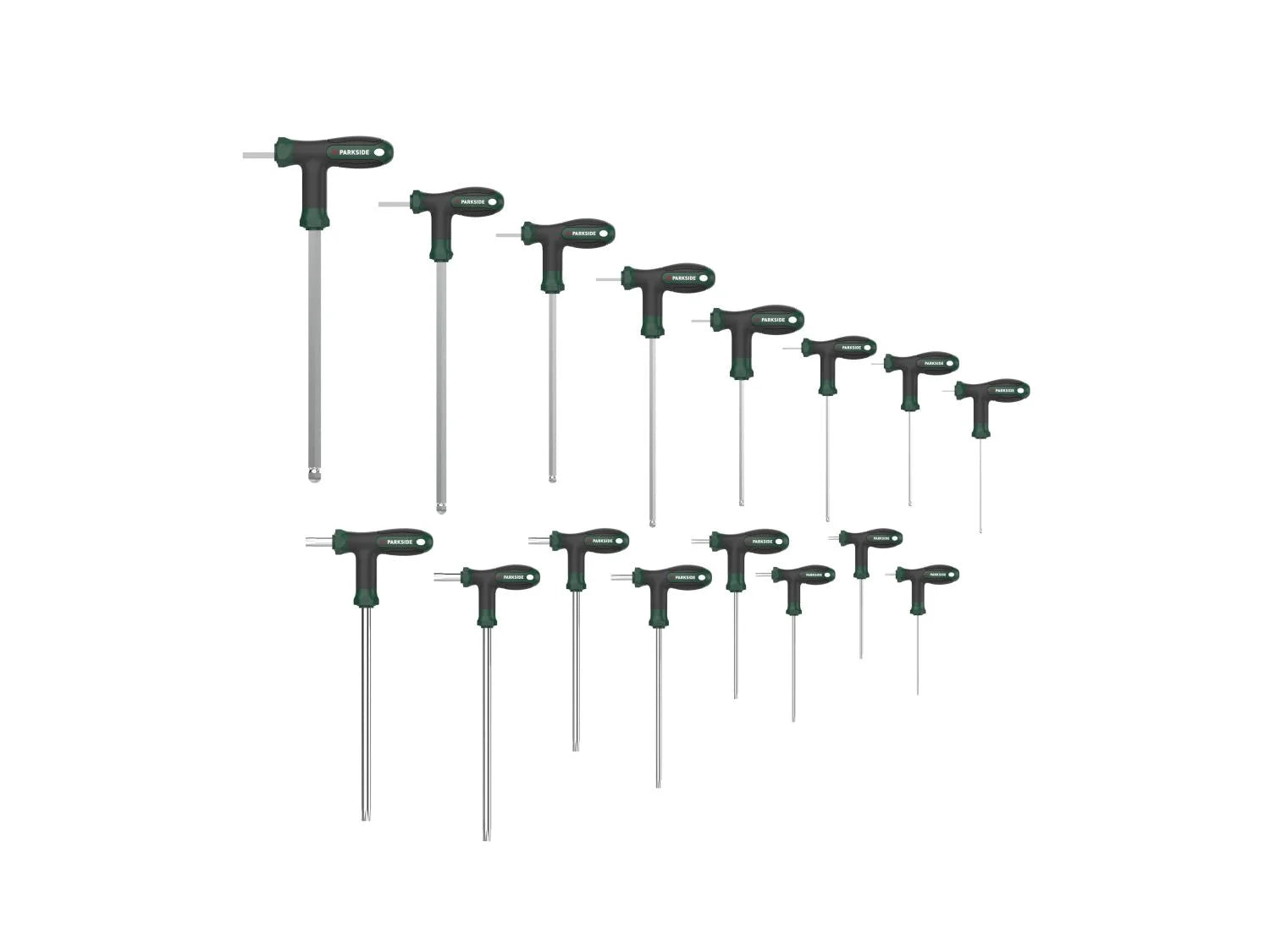 PARKSIDE Set de cls six pans et toile