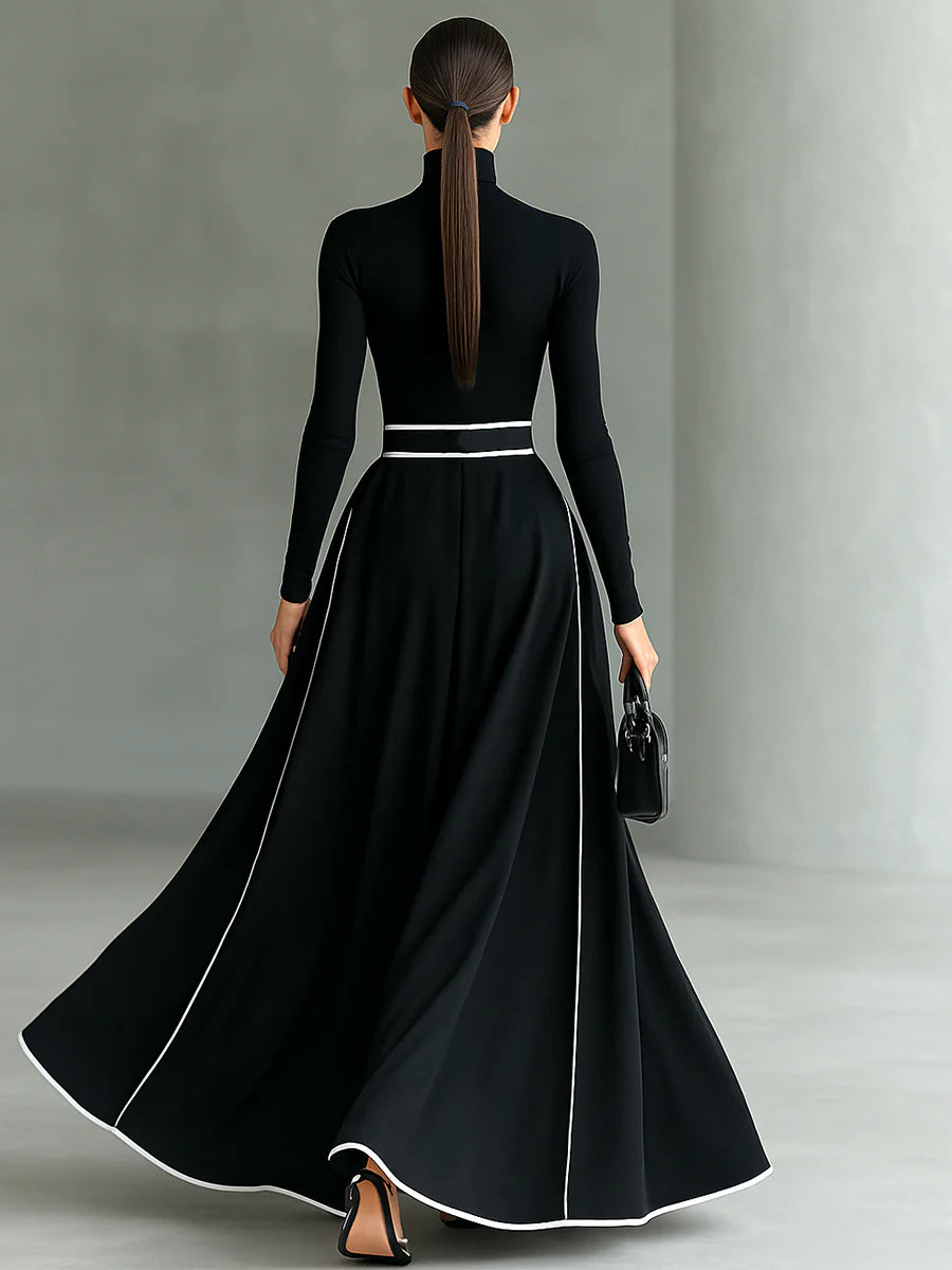 Ginevra | Robe Maxi Noire