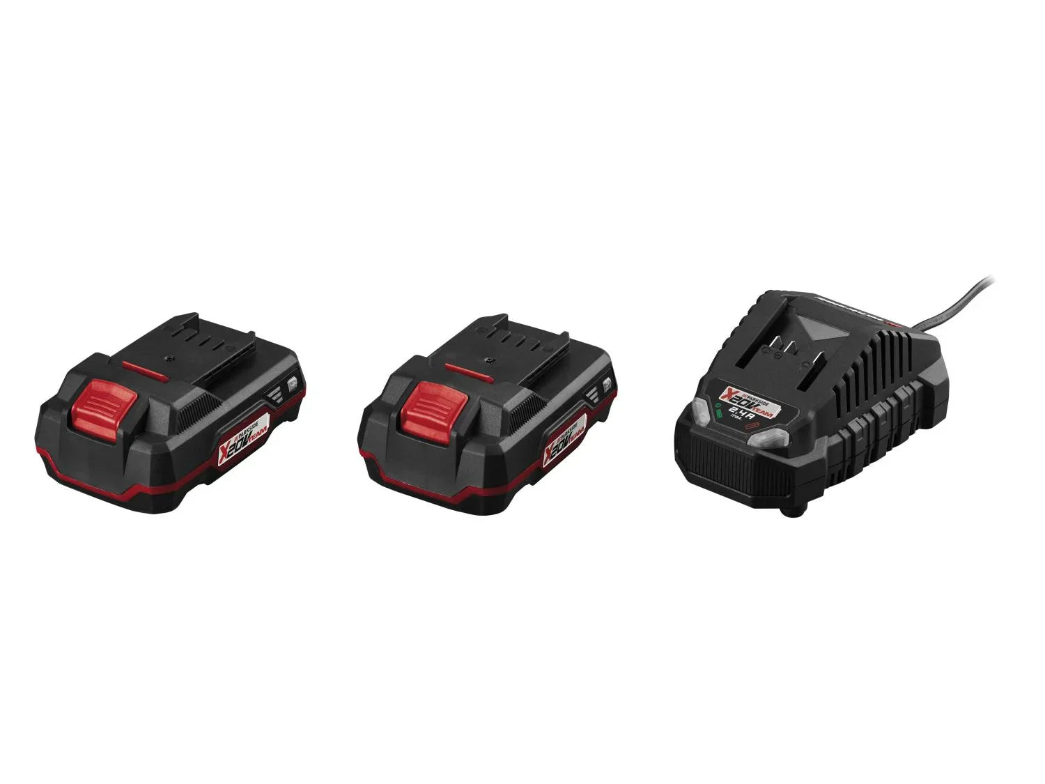PARKSIDE PERFORMANCE Set perceuse-visseuse  percussion sans fil PSBSAP 20-Li D4 + 2 batteries + chargeur, 20 V