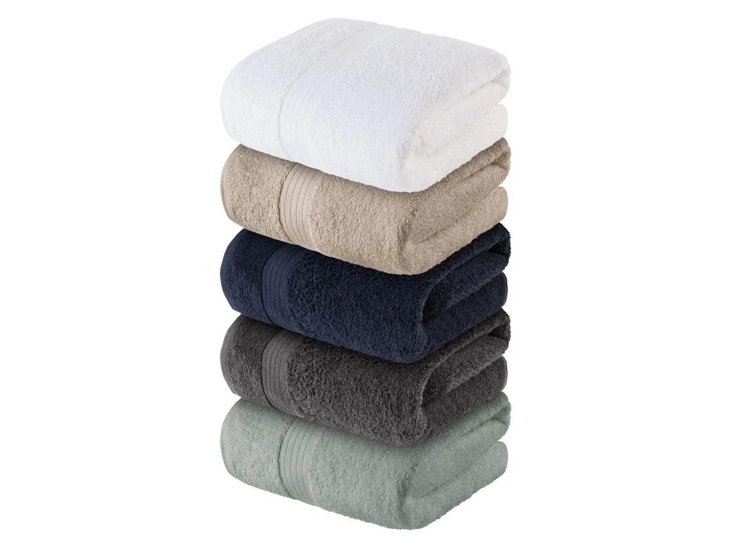 LIVARNO home Serviettes de toilette en ponge