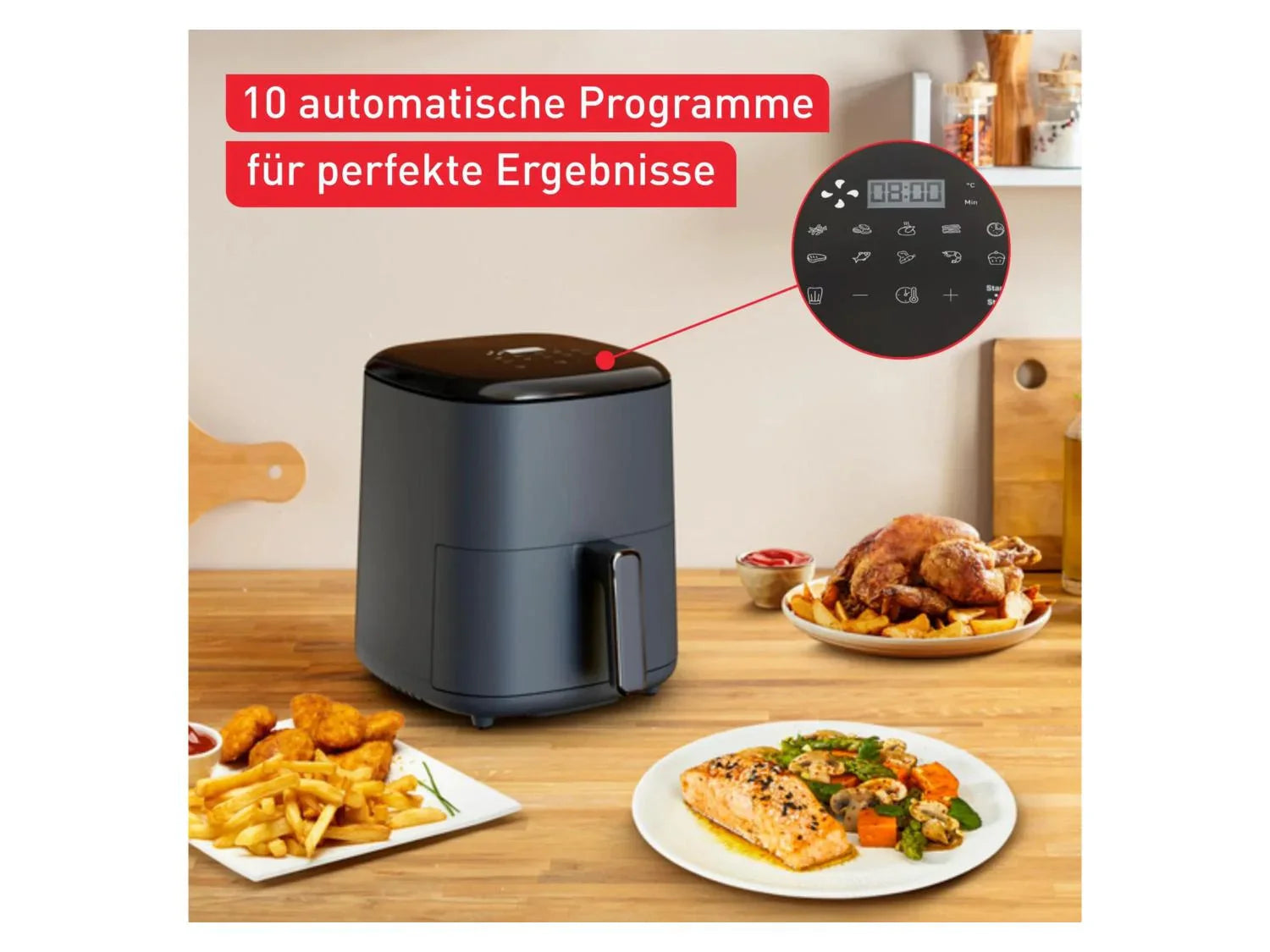 Tefal Friteuse  air chaud Easy Fry Max EY245B, 1500 W