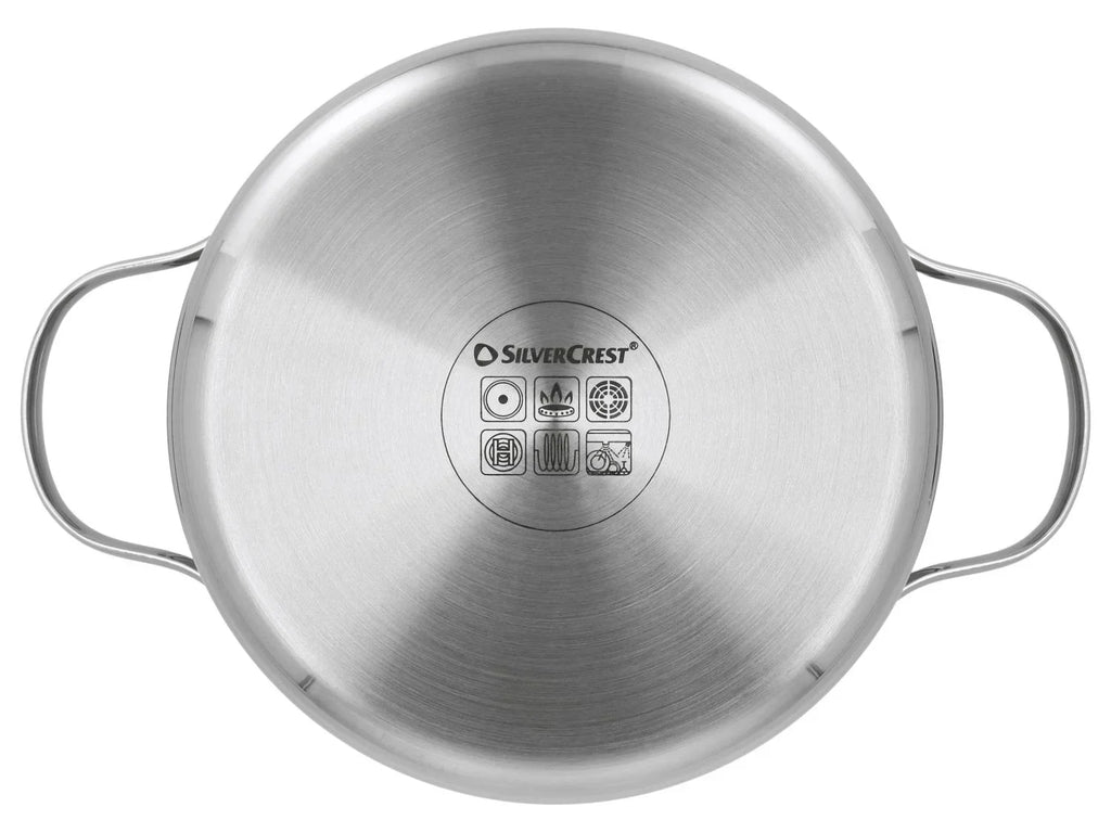 SILVERCREST Faitout Premium en acier inoxydable,  20 cm