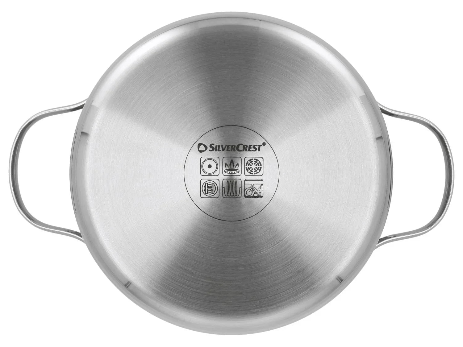 SILVERCREST Faitout Premium en acier inoxydable,  20 cm