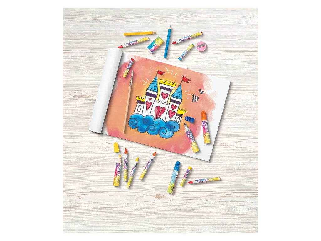 crelando Mallette de coloriage pour enfant