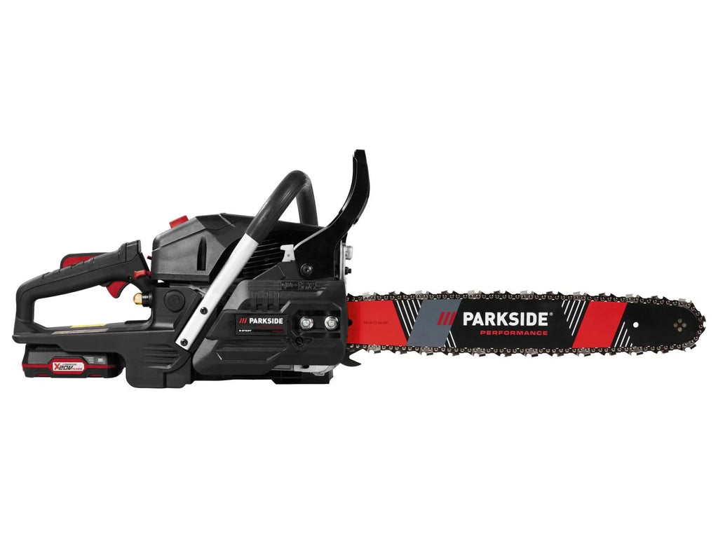 PARKSIDE PERFORMANCE Trononneuse  essence avec dmarrage lectrique PPBKS 56 C3, 18, 20 V
