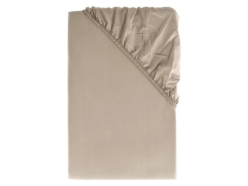 LIVARNO home Drap-housse en percale de coton, 180-200 x 200 cm