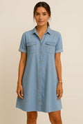 Sofia™ | Chic & Comfortable Denim Robe
