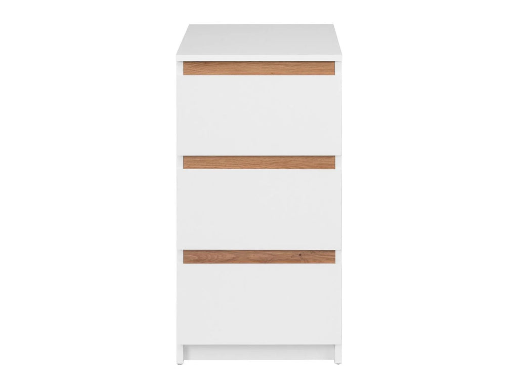LIVARNO home Commode Genve, 40 x 78 x 48 cm, blanc/imitation chne