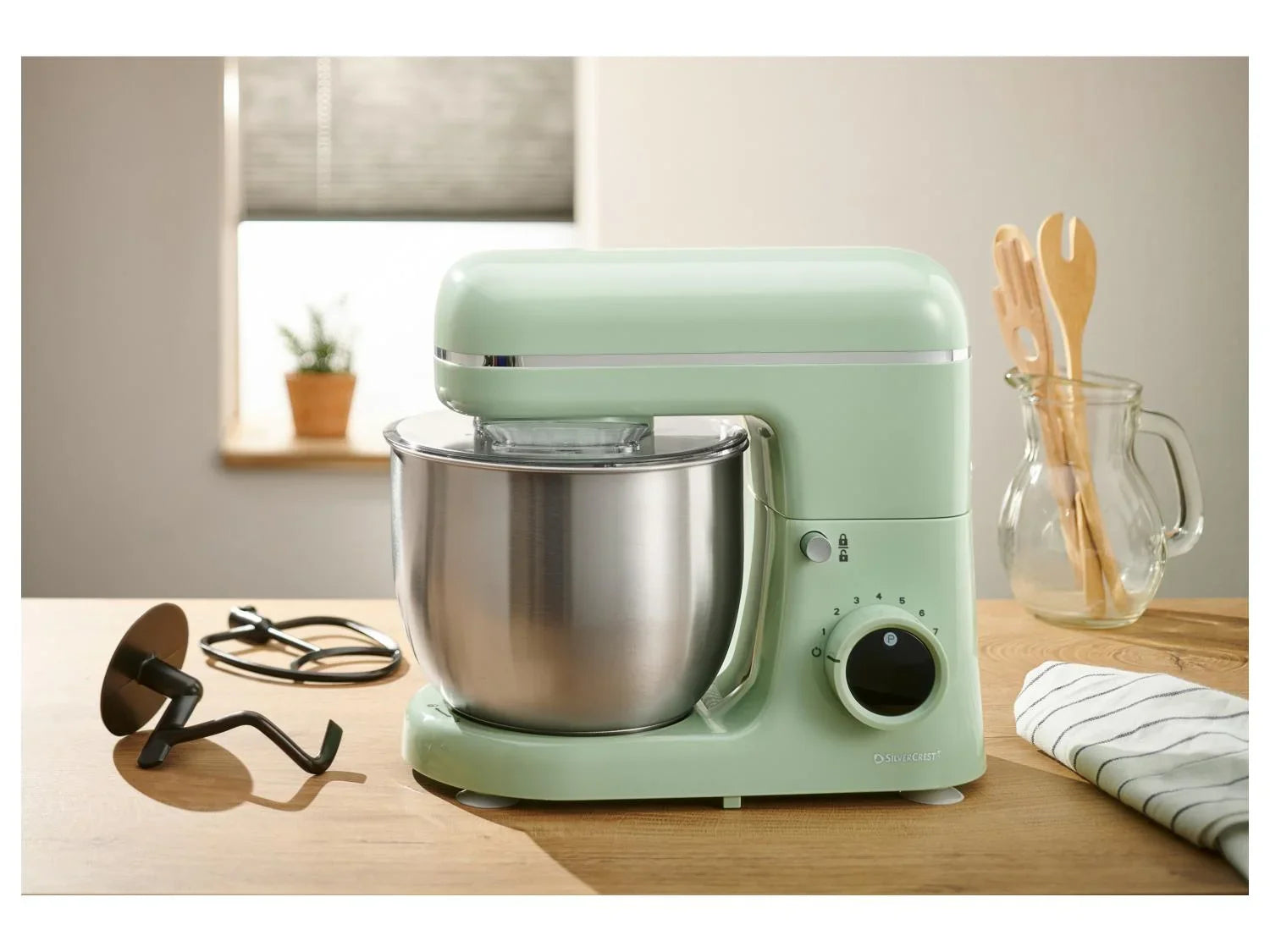 SILVERCREST Robot multifonction SKM 600 E1, vert menthe