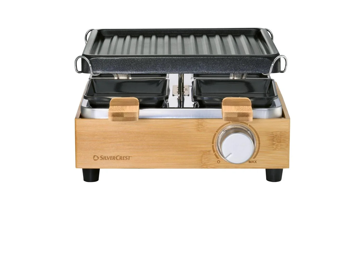SILVERCREST Raclette-gril en bambou