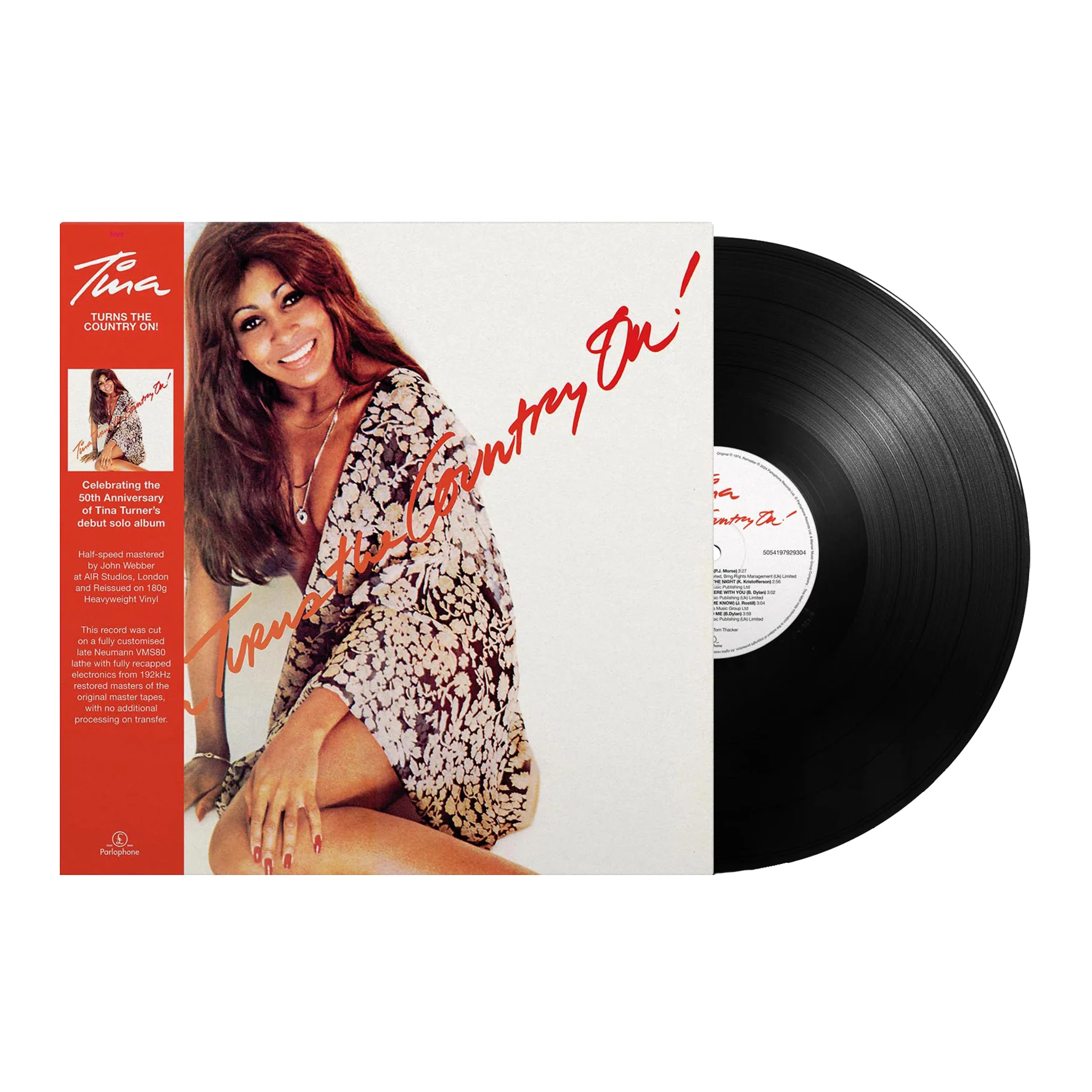 TINA TURNER - TINA TURNS THE COUNTRY ON! - VINYL LP