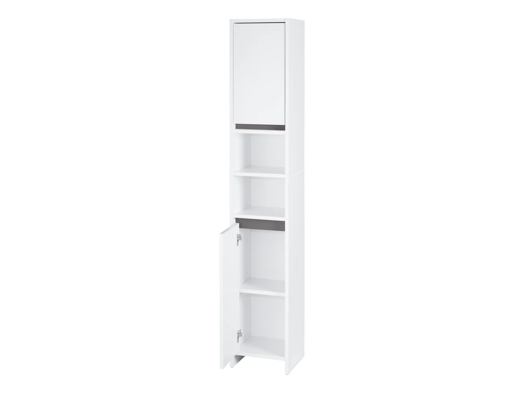 LIVARNO home Armoire de toilette haute Oslo, 32 x 180 x 28 cm, blanche