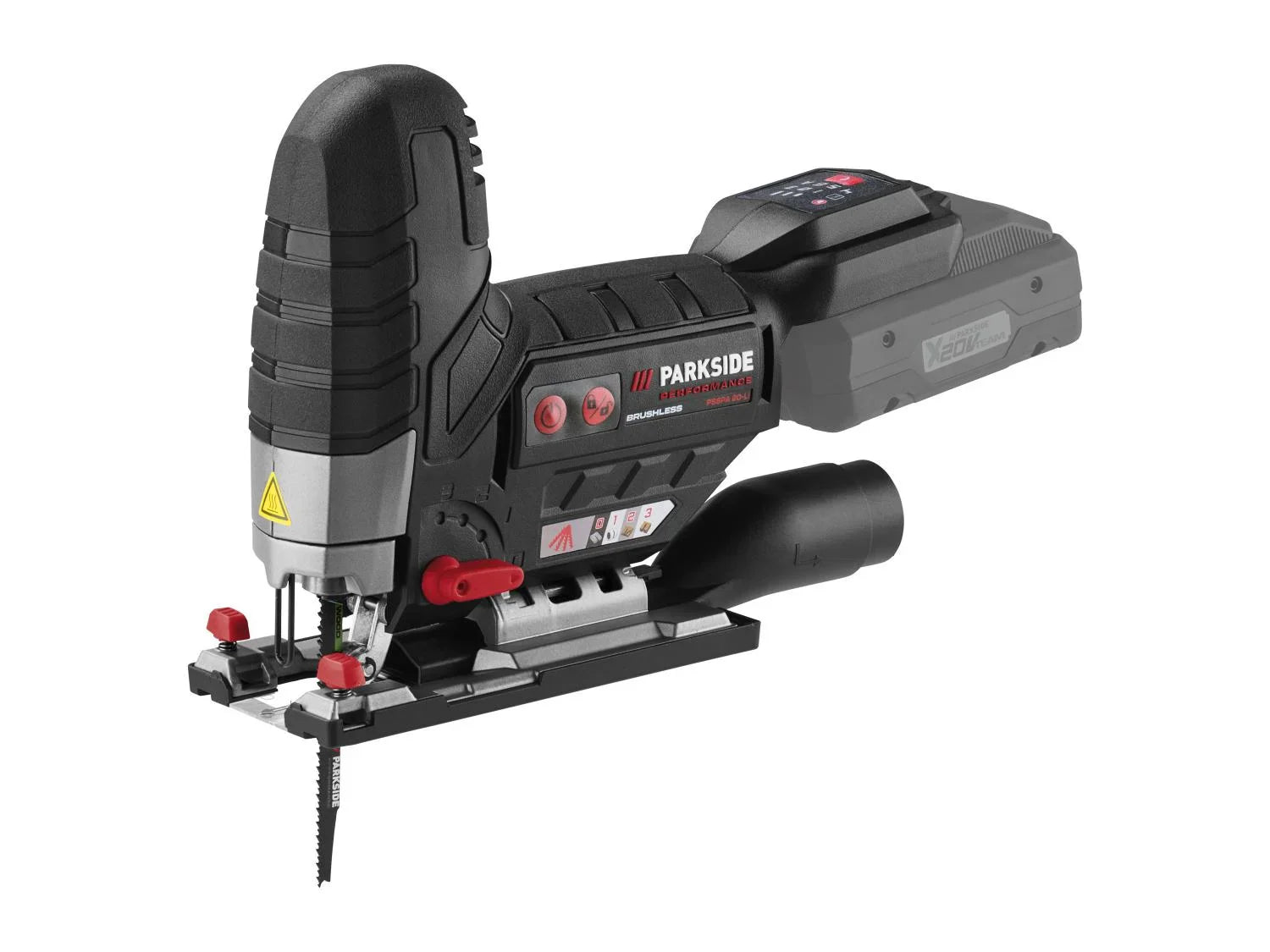 PARKSIDE PERFORMANCE Scie sauteuse sans fil PSSPA 20-Li F4, 20 V