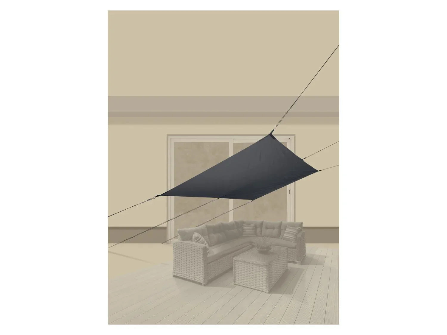 LIVARNO Voile d'ombrage