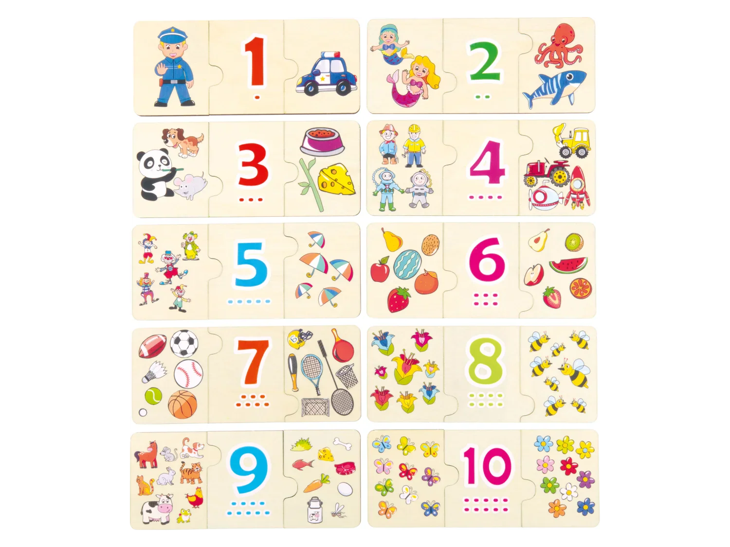 lupilu Puzzle ducatif en bois