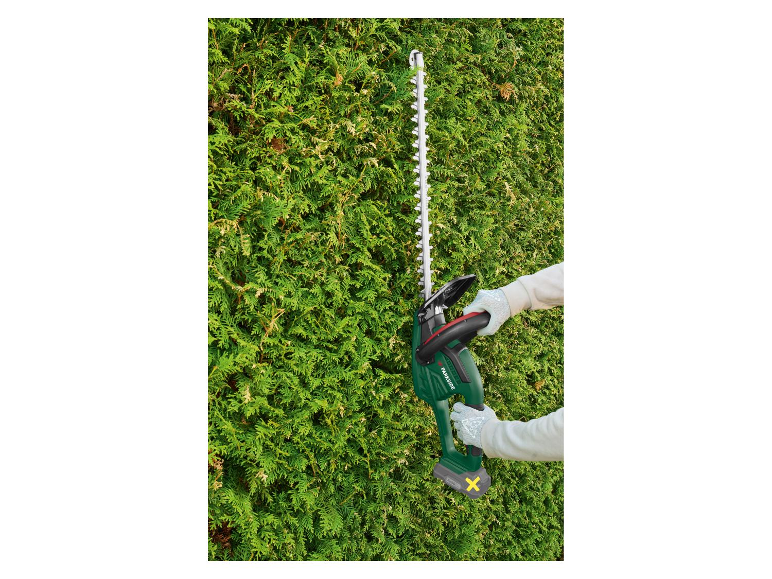 PARKSIDE Taille-haies sans fil PHSA 20-Li D4, 20 V