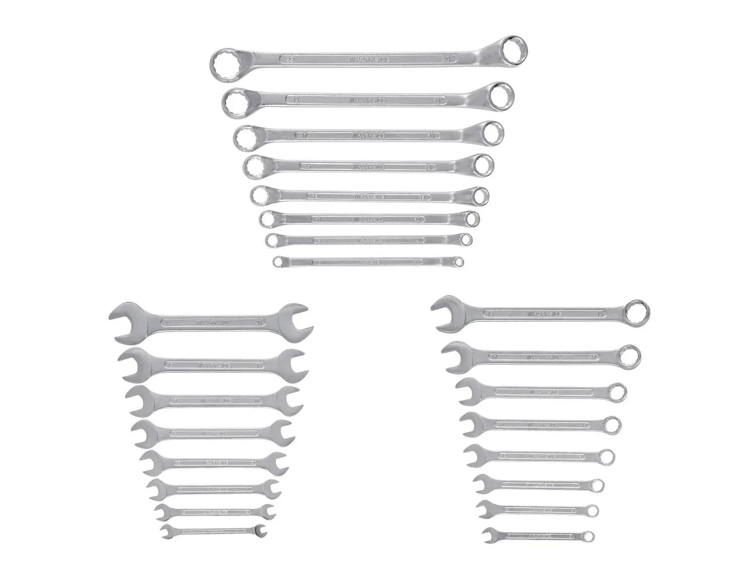 PARKSIDE Set de cls, 8 pices