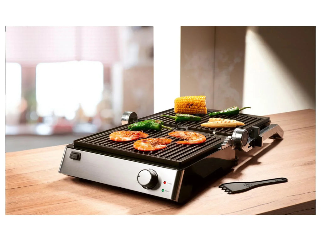 SILVERCREST KITCHEN TOOLS Grill de contact, ouverture  180 Gril de contact, pliable  180