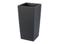 PARKSIDE Pot de fleurs colonne, L 26,5 x l 26,5 x H 50 cm, 10 L