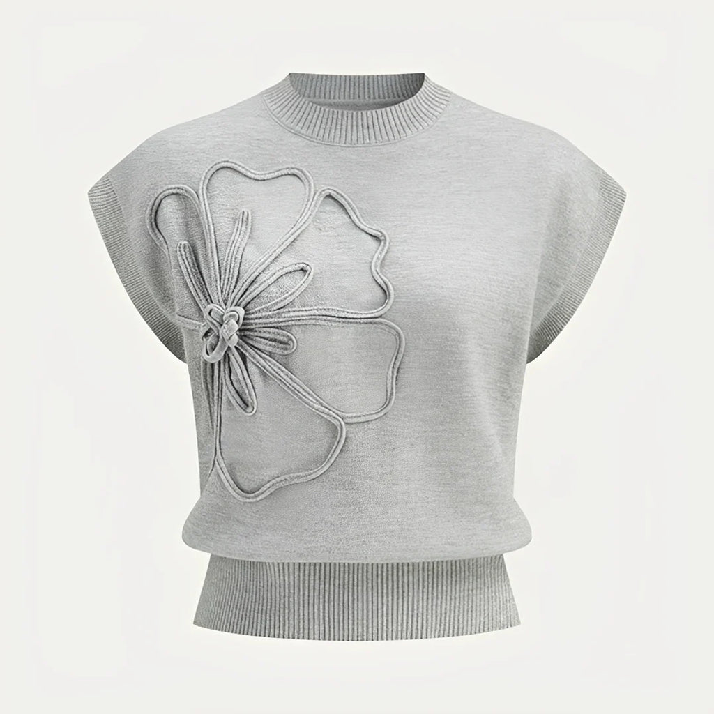 Jocelyn - Haut décontracté avec motif floral
