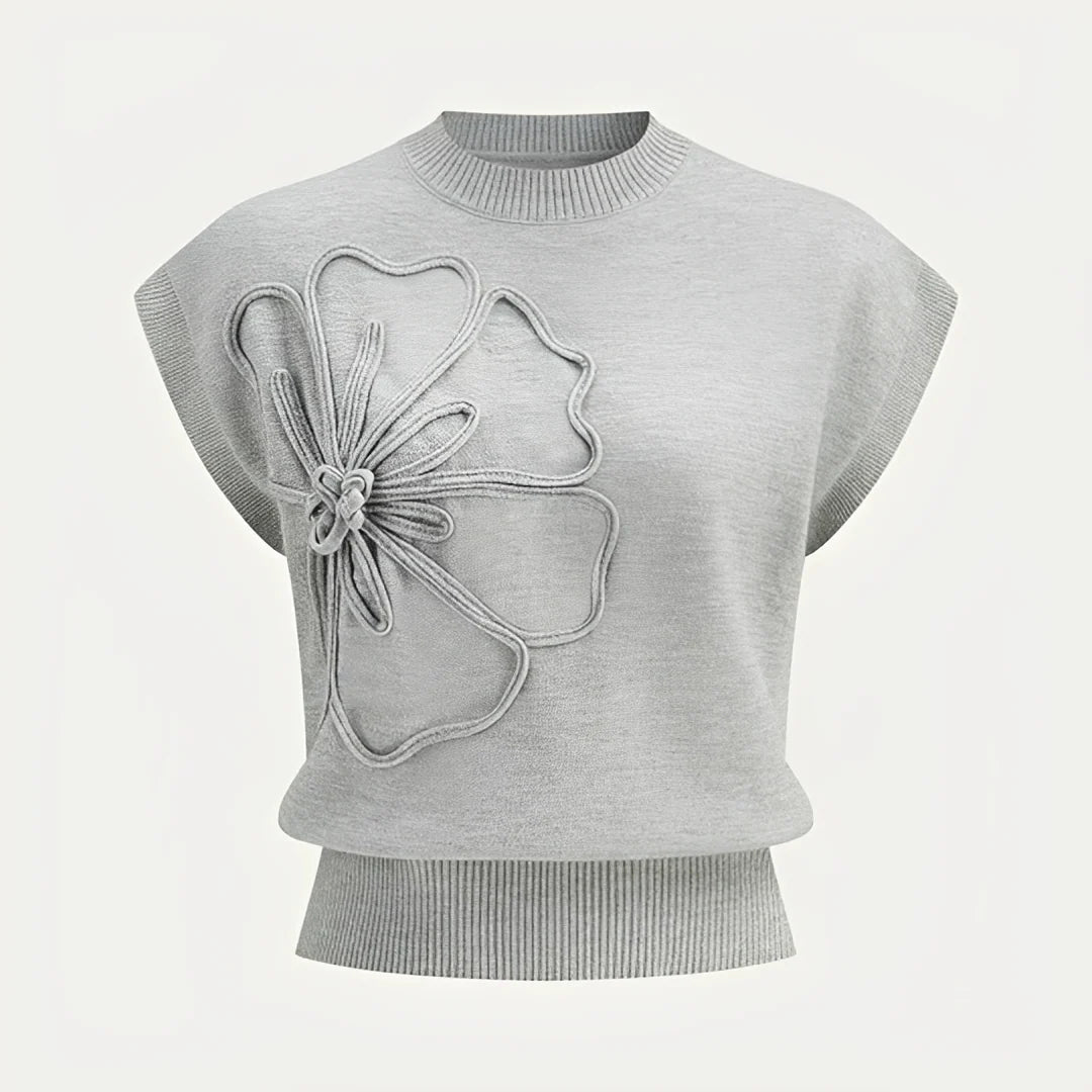 Jocelyn - Haut décontracté avec motif floral