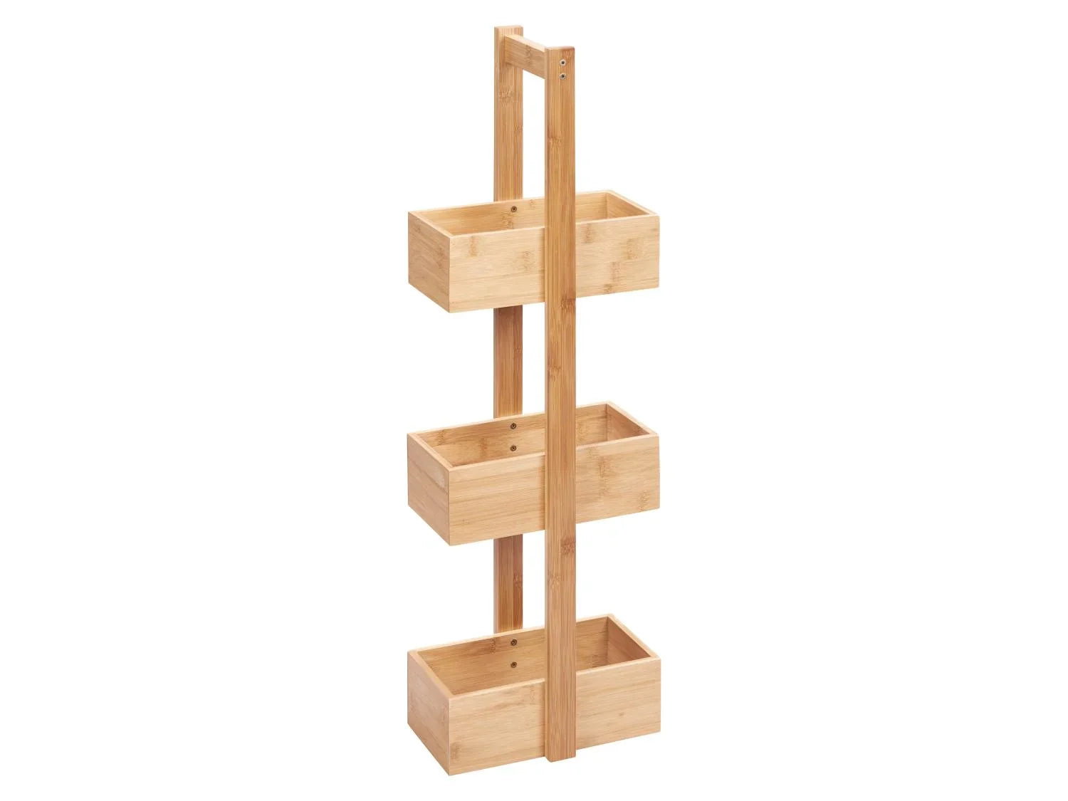 LIVARNO home Rangements en bambou pour salle de bains