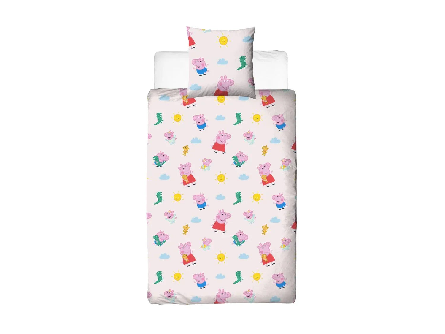 Parure de lit double face pour enfant, 140 x 200 cm