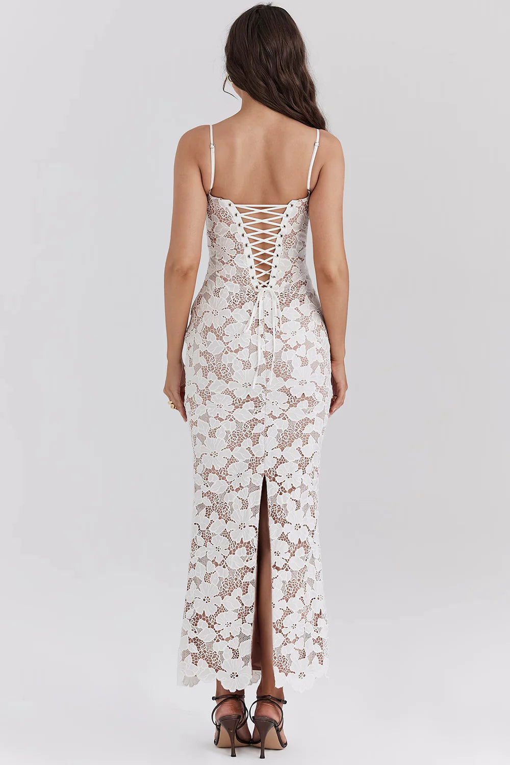 Évangéline | Robe Maxi Brodée