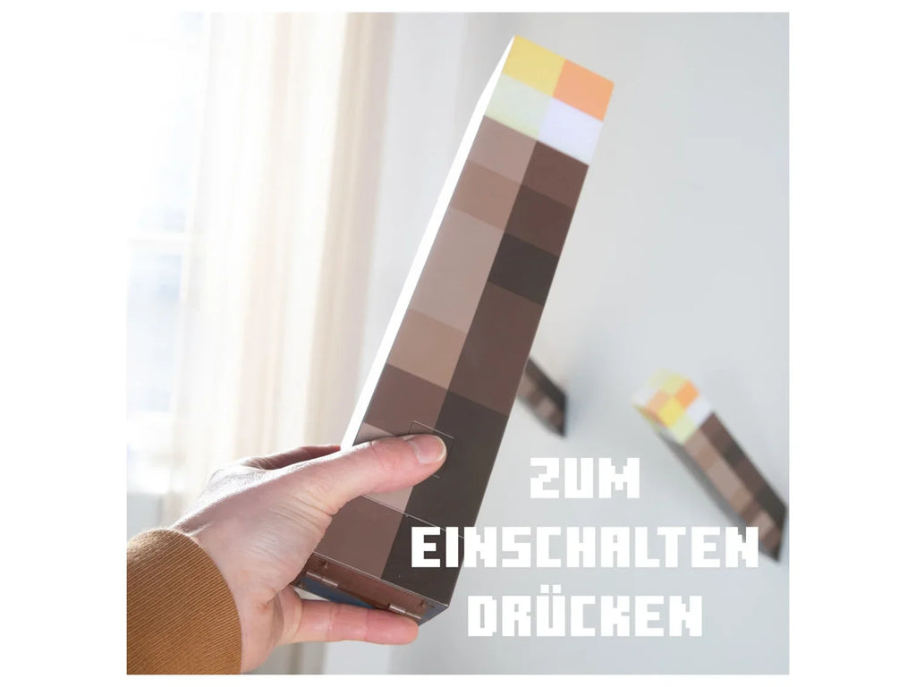 Minecraft Lampe de table ou torche  LED