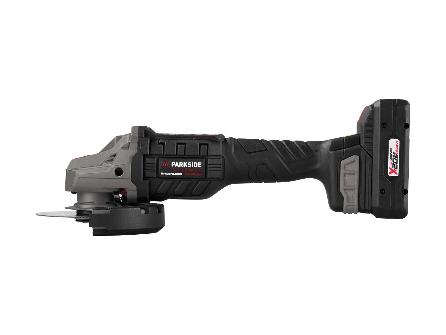 PARKSIDE PERFORMANCE Set meuleuse dangle sans fil PWSAP 20-Li F6 + batterie + chargeur, 20 V