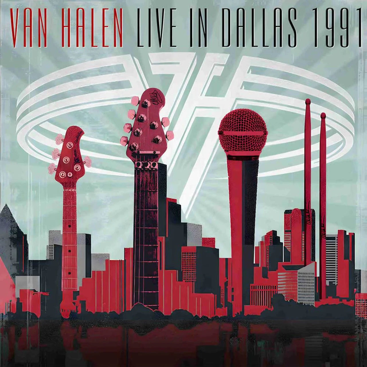 VAN HALEN - LIVE IN DALLAS 1991 Vinyl LP