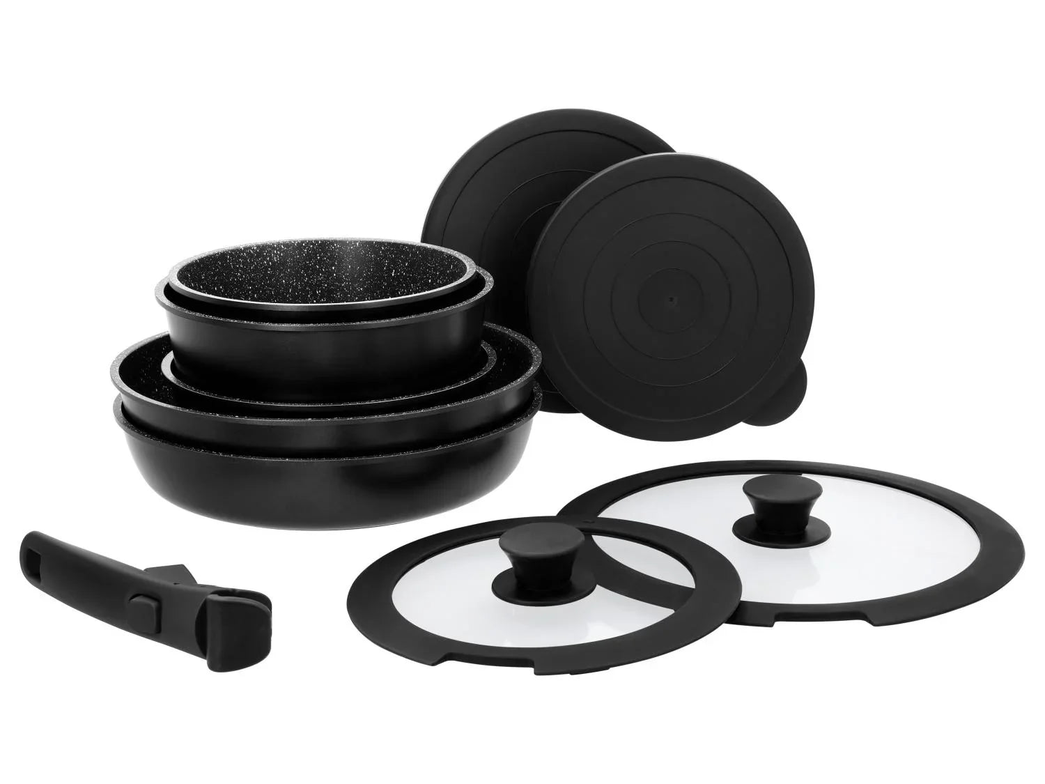 SILVERCREST Batterie de cuisine en fonte d'aluminium