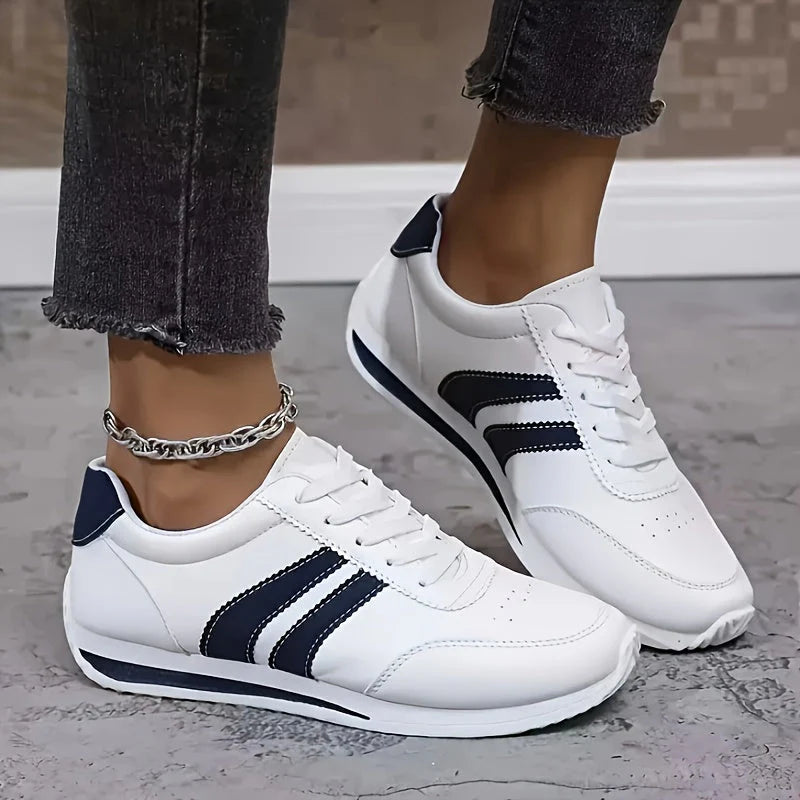 Lucienne | Sneakers Blanches Sportives Élégantes Confortables