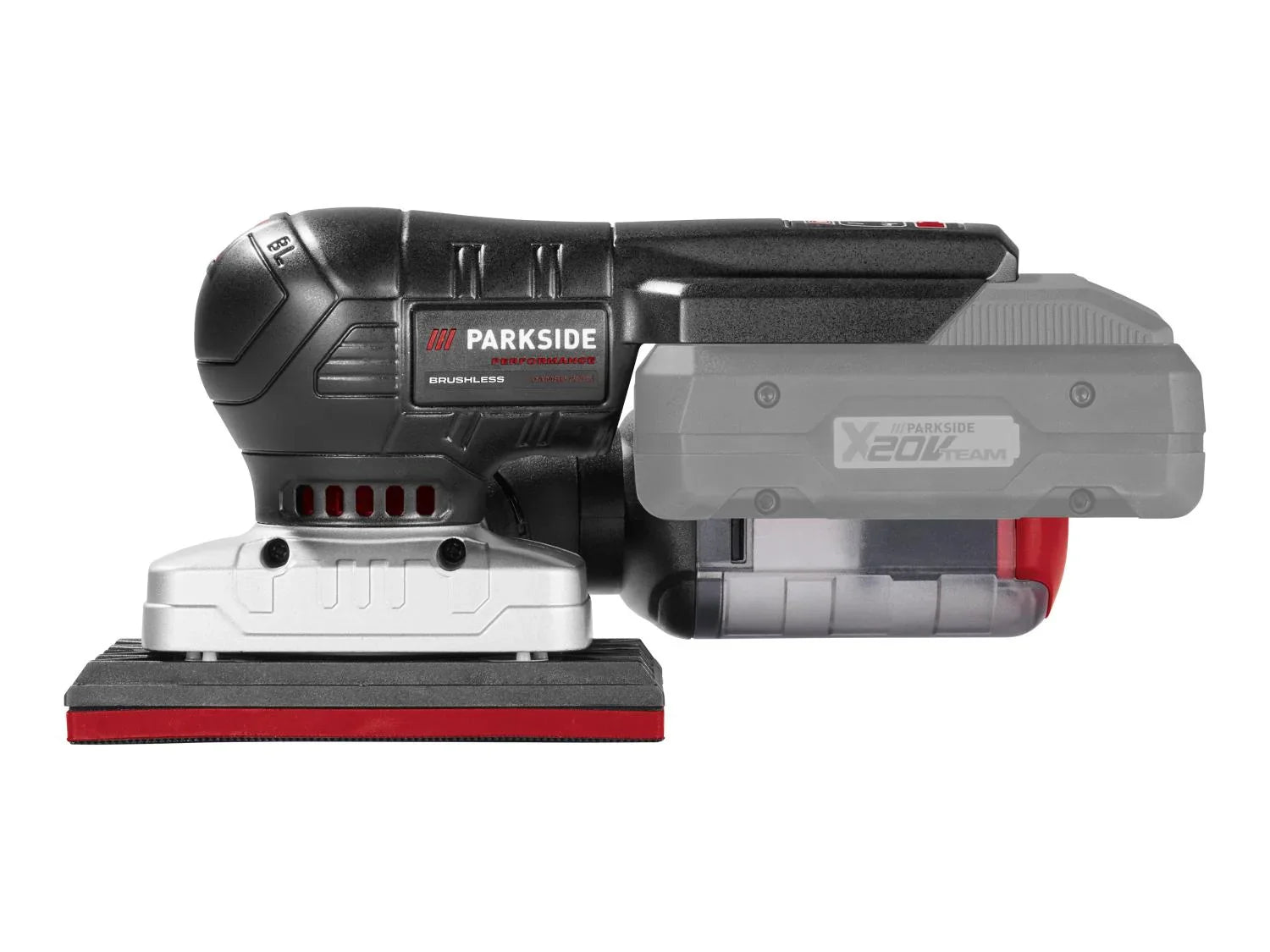 PARKSIDE PERFORMANCE Ponceuse excentrique ou Ponceuse vibrante sans fil, 20 V