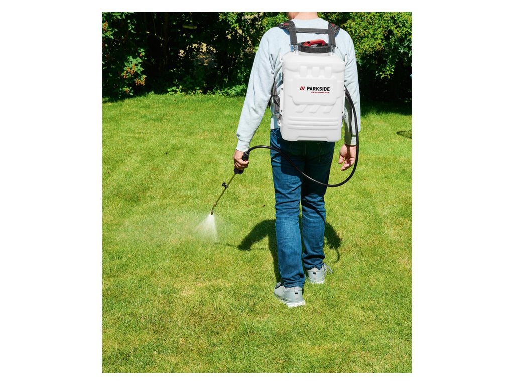 PARKSIDE PERFORMANCE Pulvrisateur  dos sans fil + chargeur + batterie, 20 V