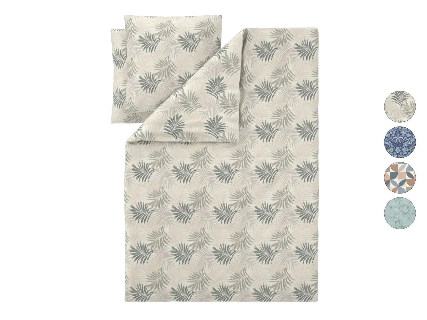 LIVARNO Parure de lit en satin de microfibre / Parure de lit rversible en satin de microfibre, 260 x 240 cm