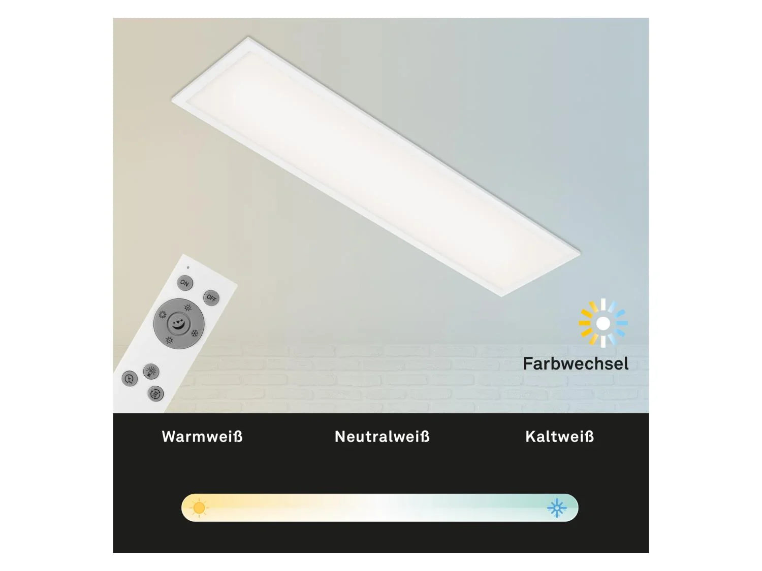 Briloner Panneau LED de plafond