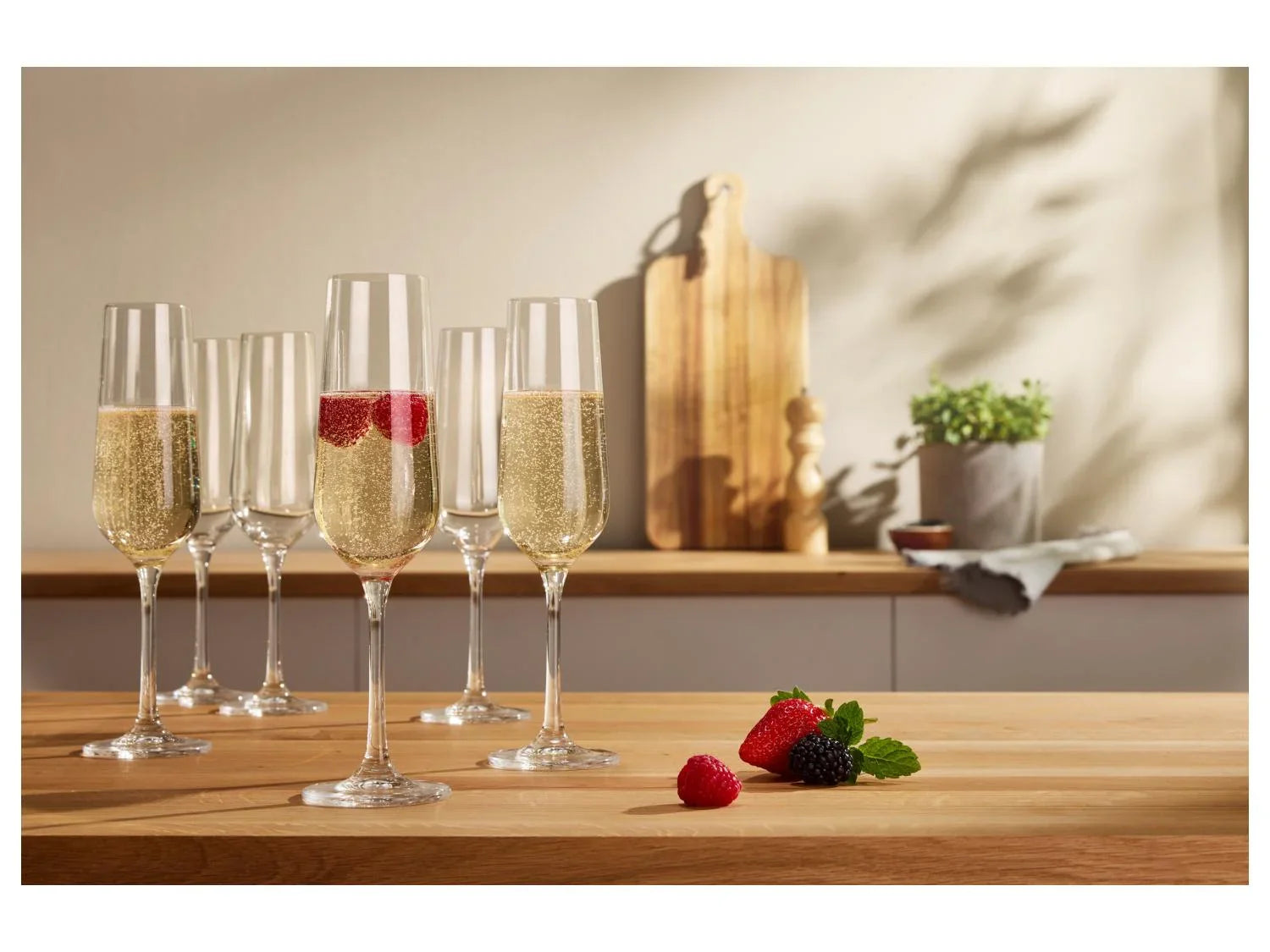 SILVERCREST Verres  vin ou fltes  champagne