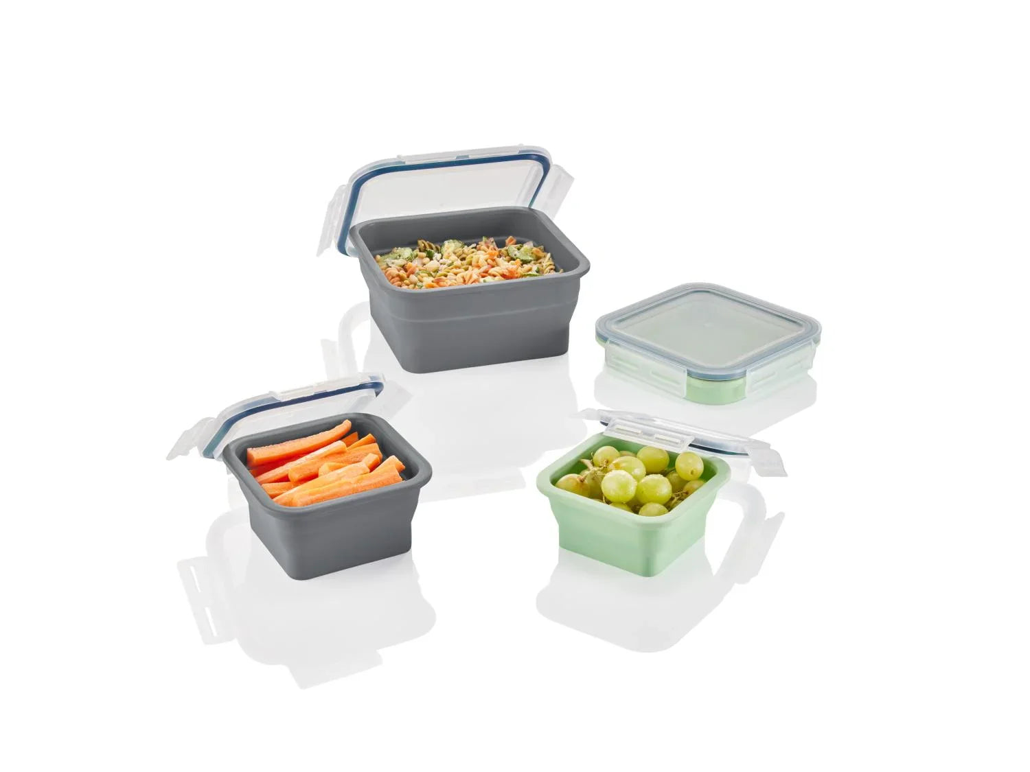 SILVERCREST Botes de conservation pliables ou Bote repas pliable
