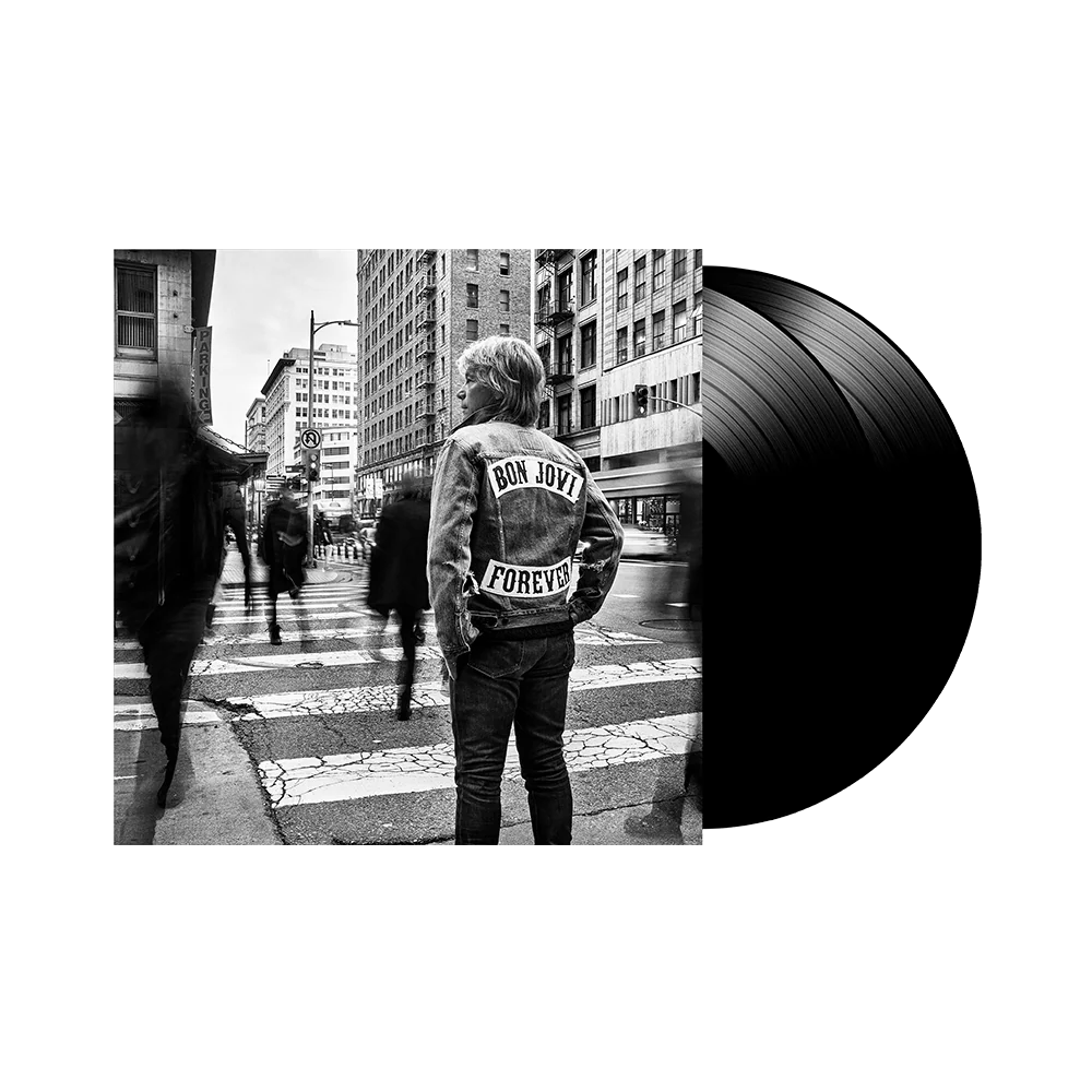 BON JOVI - FOREVER - BLACK COLOR - VINYL LP